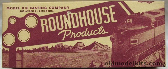 Roundhouse-Model Die Casting 1/87 Union Pacific Caboose - HO Craftsman Kit, C113 plastic model kit